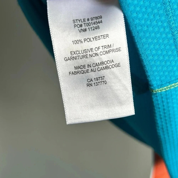 Women's Elevate Long Sleeve Quarter Zip Jacket | Bright Blue | Quarter zip - Picture 7 of 7